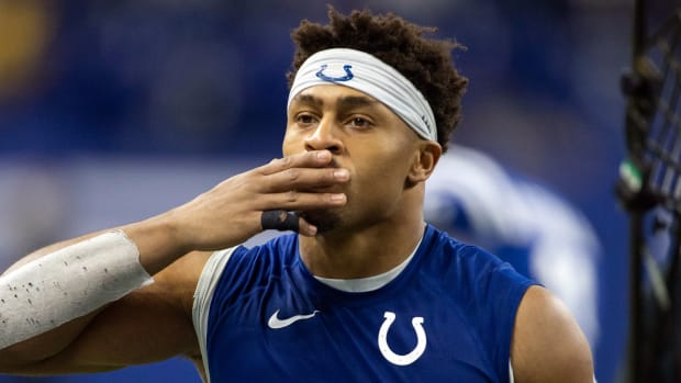 Jonathan Taylor Indianapolis Colts PFF Top 25 Players Under 25
